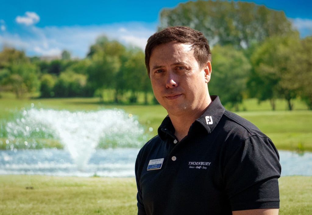 head pro jon at thornbury golf & lodge in bristol