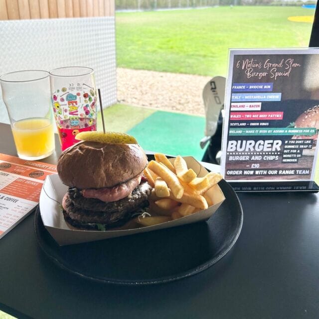 ⛳🏉 Swing into the spirit of the 6 Nations at Thornbury Golf! 🏉⛳

Tee off your rugby weekend with our exclusive 6 Nations Grand Slam Burger! 🍔 Each bite represents the flair of the 6 nations, available now at our driving range!

Looking for the ultimate matchday experience? 📺⚔️ Book our Archway Room for just £30 to catch the Sunday showdown LIVE or go for the full 6 Nations Day package for £50 giving you and your friends private use for both Saturday Matches! 🎯🏓 With pool, darts, table tennis, and the games airing on our big screen, it's the perfect spot to soak in the action! Plus, our range hosts will be on hand to take your drinks and food orders, ensuring you never miss a moment of the tournament!

Don't miss out call the sales team (01454 281144 Option 2) or come in and book today!

📢 #6Nations #Rugby #MatchdayMadness #GolfandRugby #TGC #ThornburyGolfCentre