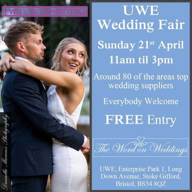 We are thrilled to be exhibiting at the Wedding Fair at UWE in April!
Our Weddings Manager and Coordinator will be on hand to talk you through the different options for your day and answer all your questions!

We look forward to seeing lots of happy couples there!

#weddingfair #engagement #weddingday #thebigday